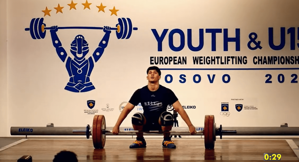 O Γιώργος Μάριος Δήμας 5ος στο Ευρωπαϊκό Παίδων με 10 πανελλήνια ρεκόρ