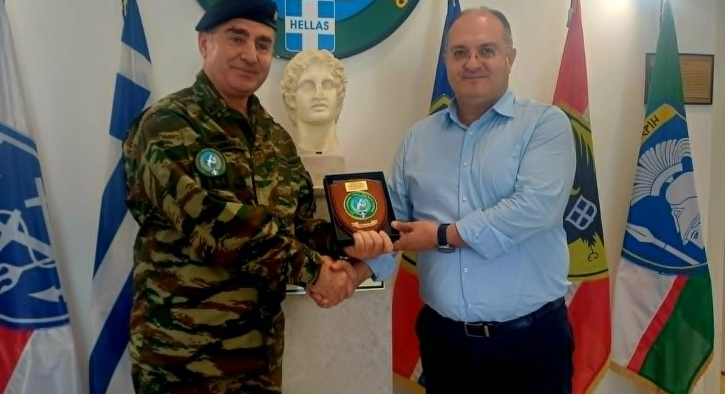 Επίσκεψη Δημάρχου Κιλκίς στο ΠΚΕΕΥΕ και δωρεά απινιδωτή