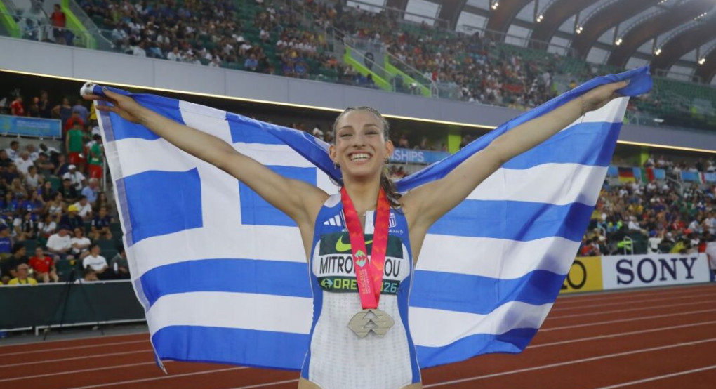 Η Έβελυν Μητροπούλου «πέταξε» στα 6,44 μ. και κατέκτησε το ασημένιο στο παγκόσμιο πρωτάθλημα στίβου Κ20