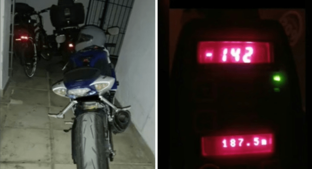 Επικίνδυνη κούρσα στην Παλαιά Εθνική Οδό Θεσσαλονίκης-Καβάλας: Μοτοσικλετιστής έτρεχε με 142 χλμ./ώρα σε δρόμο με όριο τα 50