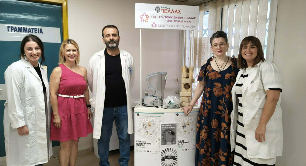 Γιαννιτσά/Βάλια Ασταρτζή: Κίνηση ανθρωπιάς με δωρεά ορθοπεδικών μποτών και νεφελοποιητή