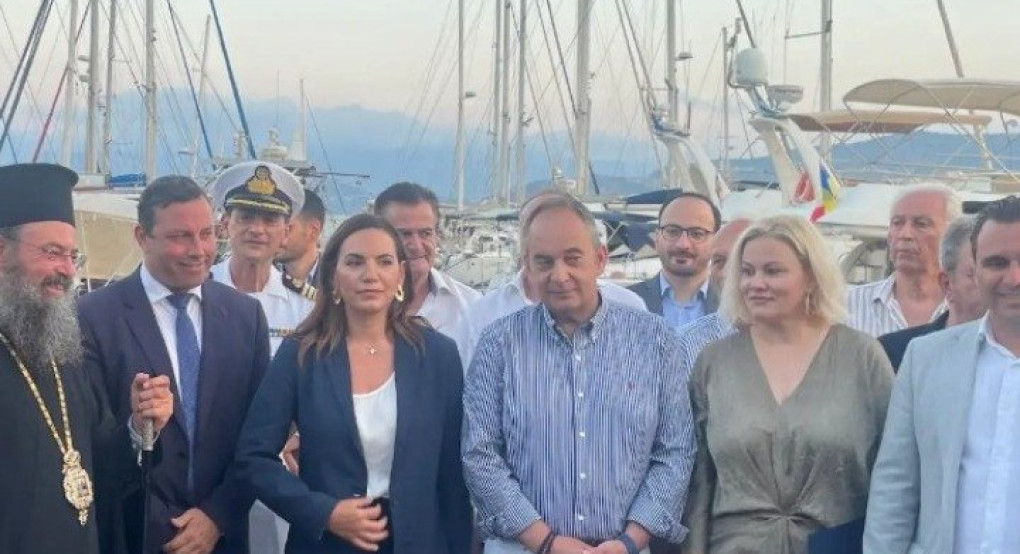 Λασίθι: Εγκαινιάστηκε η αναβαθμισμένη μαρίνα Αγίου Νικολάου