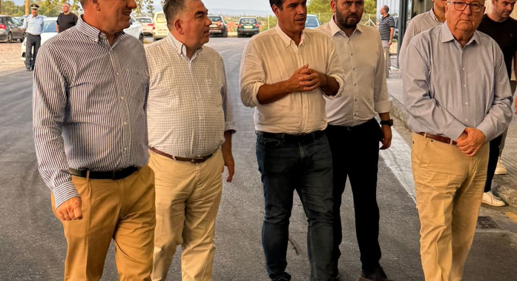 Στην περιοδεία του Υπουργού Μετανάστευσης και Ασύλου στην Πέλλα ο Διονύσης Σταμενίτης