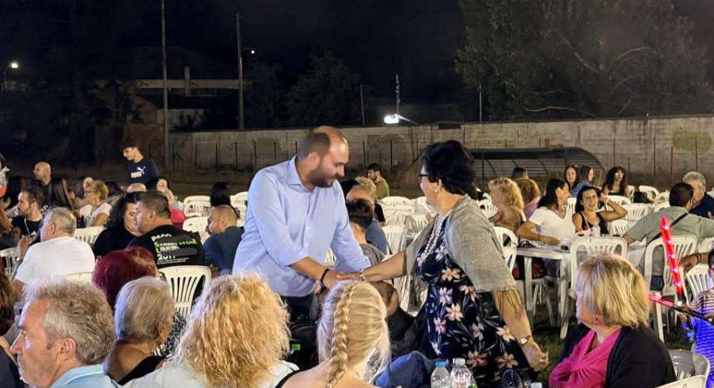 Λάκης Βασιλειάδης: Παρών στην Κωνσταντία και τον Αρχάγγελο Αλμωπίας – Συναντήσεις με κατοίκους