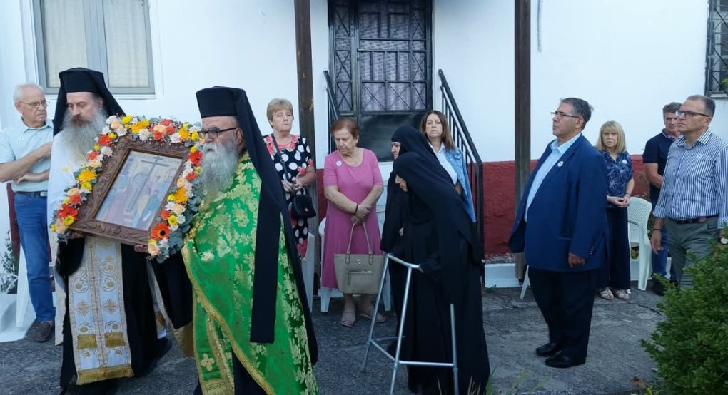 Πανηγυρικός Εσπερινός στην Ιερά Μονή Υψώσεως του Τιμίου Σταυρού στο Μεσημέρι – Παρών ο Ιορδάνης Τζαμτζής