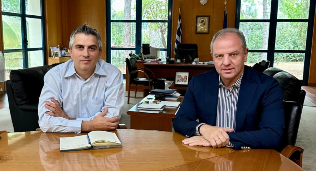 Συνάντηση Διονύση Σταμενίτη με τον Υπουργό Υποδομών και Μεταφορών