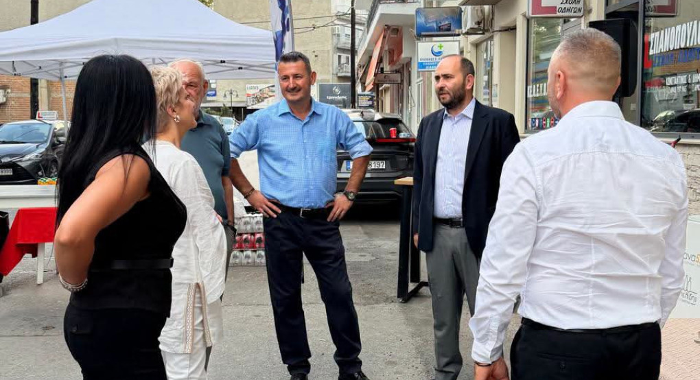 Λάκης Βασιλειάδης: Στα εγκαίνια των νέων γραφείων της «Προσφοράς Ζωής» στην Αλμωπία