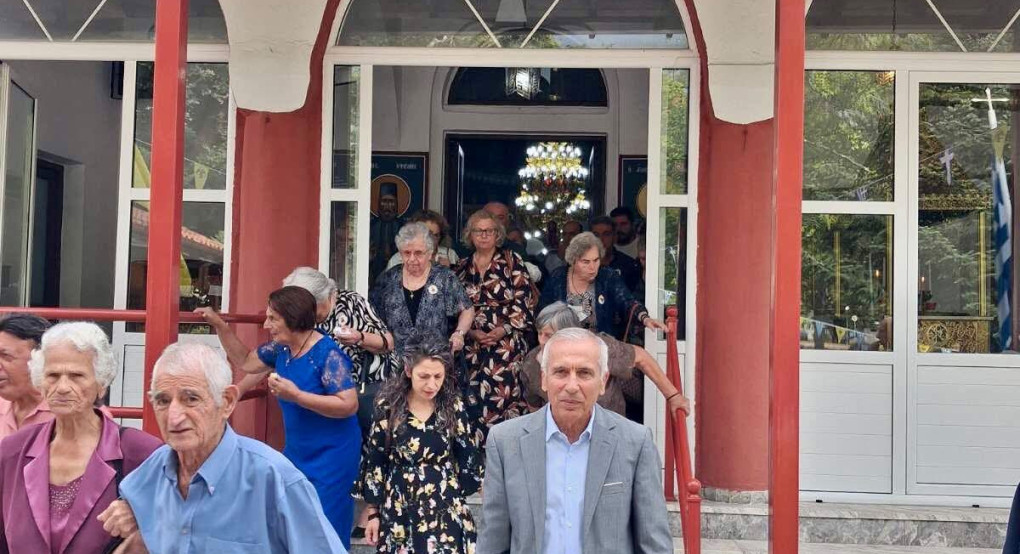 Στάθης Καστερίδης: Με κατάνυξη στον εορτασμό του Αγίου Ευσταθίου στον Μεγαπλάτανο Αλμωπίας