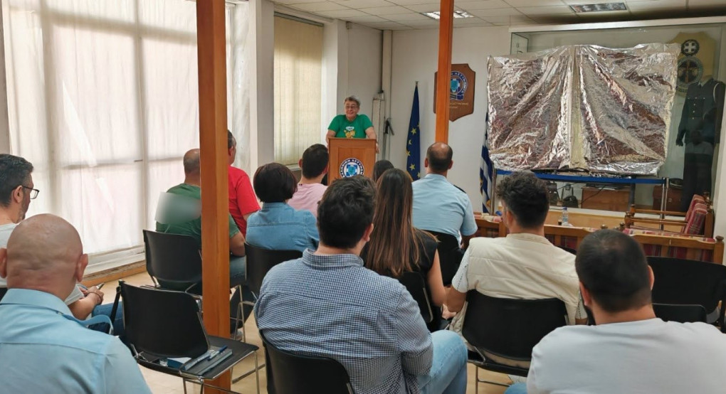 Εκπαιδευτική ημερίδα στην Αστυνομική Διεύθυνση Πέλλας για την ενδοοικογενειακή βία