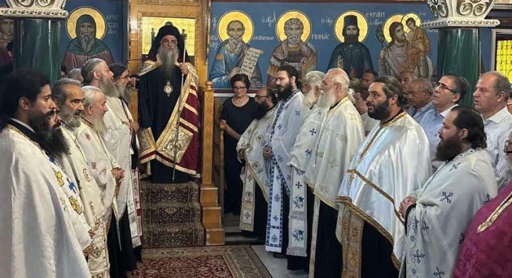 Αρχιερατική χοροστασία στη Μηλιά Αλμωπίας