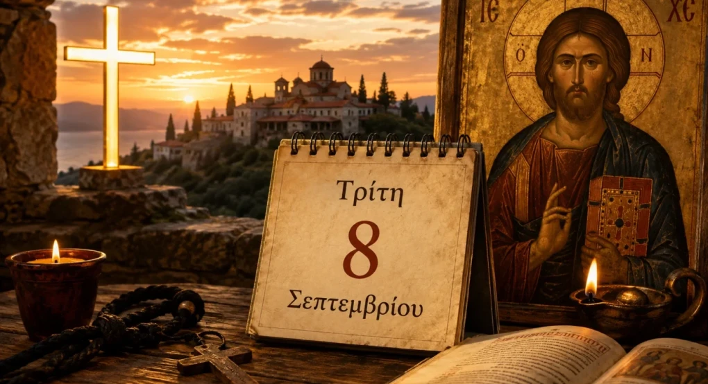 Ποιοι γιορτάζουν σήμερα Τρίτη 8 Σεπτεμβρίου