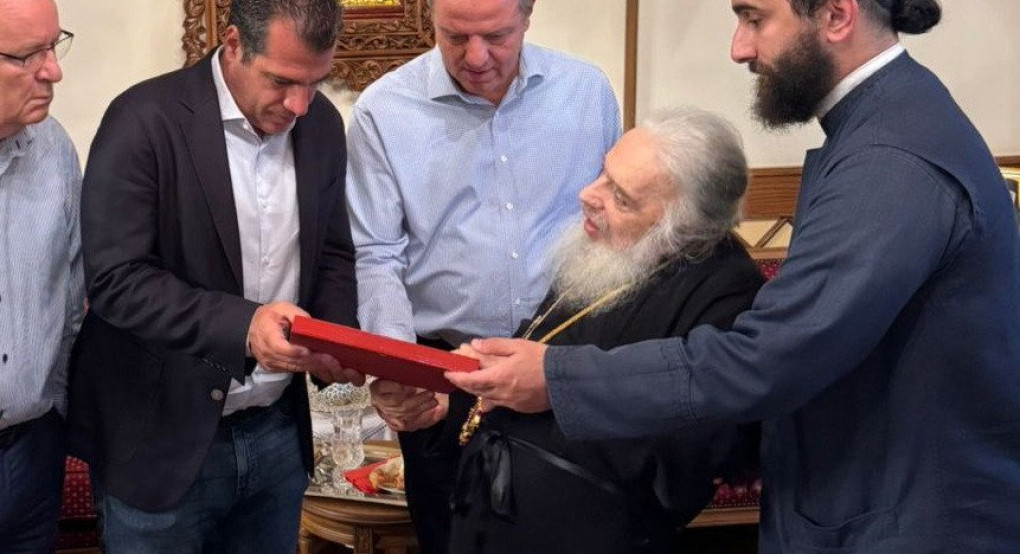 Με την ευχή του Μητροπολίτη Εδέσσης Ιωήλ ο Θάνος Πλεύρης – Παρών και ο Διονύσης Σταμενίτης