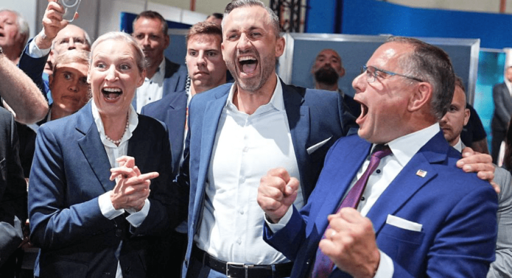 Πανηγυρίζει η ακροδεξιά AfD για τη νίκη στη Σαξονία-Άνχαλτ: Γρίφος ο σχηματισμός κυβέρνησης