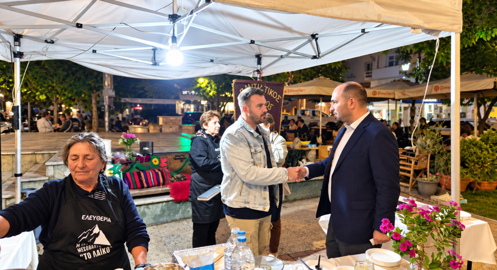 Λάκης Βασιλειάδης: Στο Πολυθεματικό Φεστιβάλ Αριδαίας – Στο πλευρό των τοπικών παραγωγών και κοντά στους πολίτες