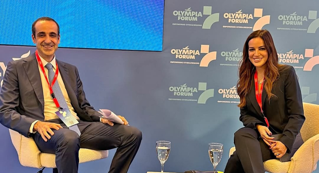 Γρηγόρης Δημητριάδης στο Olympia Forum: Συζήτηση με τη δημοσιογράφο Σοφία Τουντούρη