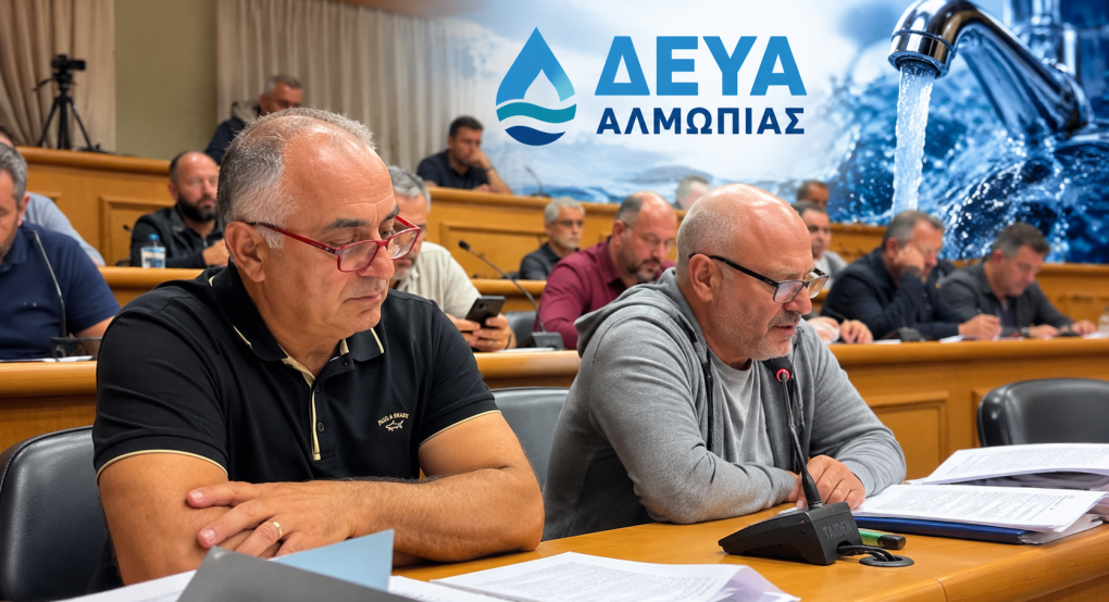 ΔΕΥΑ Αλμωπίας: Στο τραπέζι αυξήσεις στα τιμολόγια του νερού – Έντονος προβληματισμός στο Δημοτικό Συμβούλιο