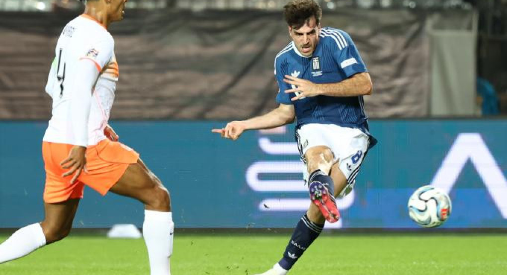 Nations League: Με "αέρα" μπροστά η Εθνική Ελλάδας στο ημίχρονο