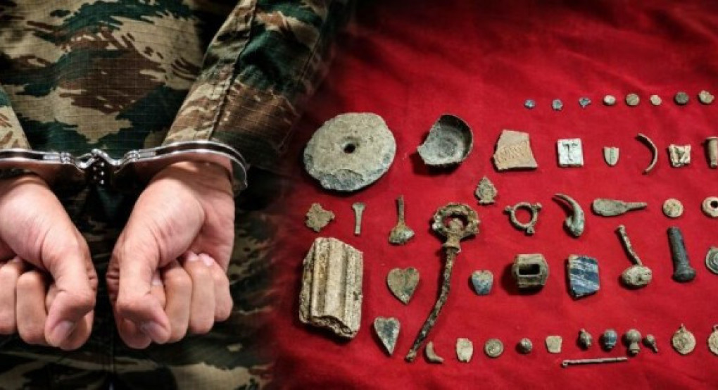 Σύλληψη δύο στρατιωτικών για αρχαιοκαπηλία