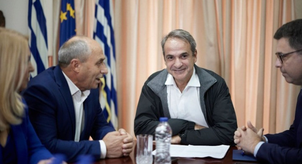 Κατερίνη: Επίσκεψη του πρωθυπουργού Κυρ. Μητσοτάκη στα εργοτάξια του Μουσικού Γυμνασίου-Λυκείου και του Πολιτιστικού Κέντρου