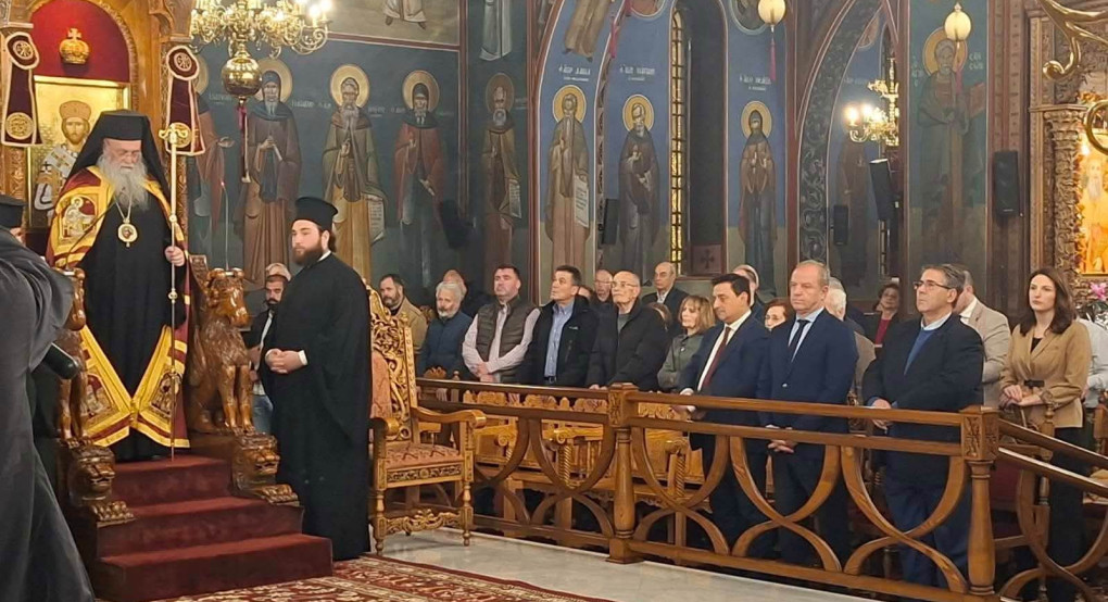Έδεσσα: Πανηγυρικός Αρχιερατικός Εσπερινός στην Αγία Σκέπη για την Ανακομιδή των Ιερών Λειψάνων του Αγίου Καλλινίκου
