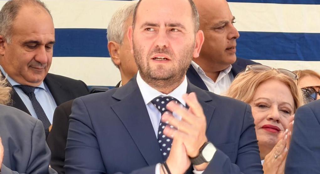 Ο Λάκης Βασιλειάδης στις εκδηλώσεις της 114ης επετείου για την Απελευθέρωση των Γιαννιτσών