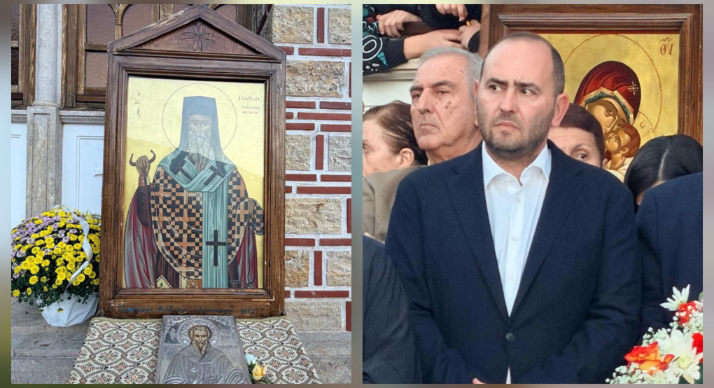 Στην ΙΜ Αγίου Ιλαρίωνος Προμάχων ο Λάκης Βασιλειάδης