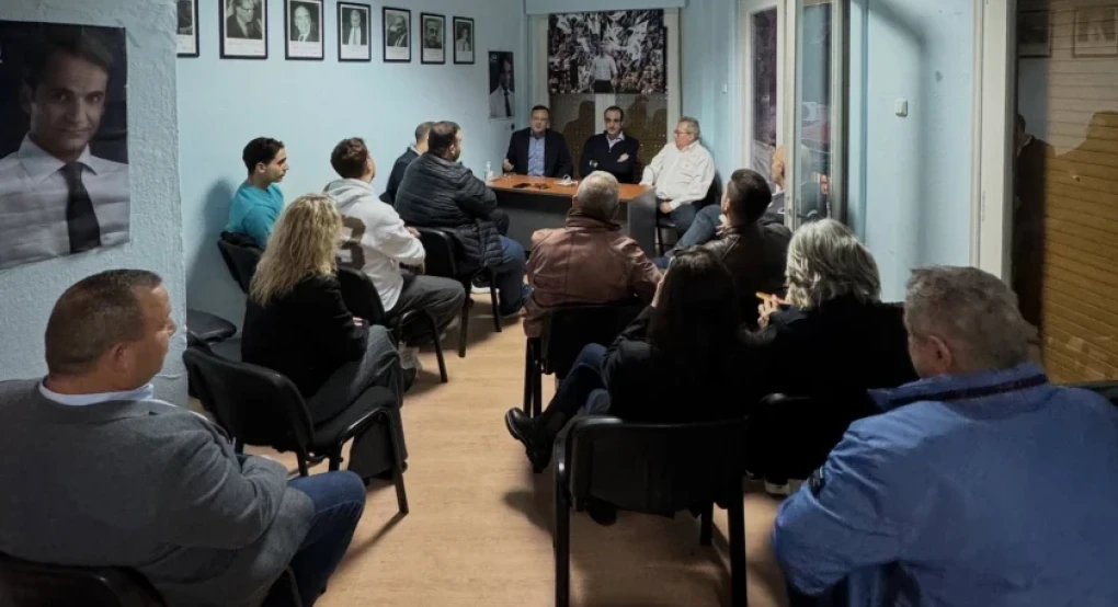 Γρηγόρης Δημητριάδης: Σειρά επαφών με φορείς, επιχειρηματίες και στελέχη της ΝΔ στην Ξάνθη