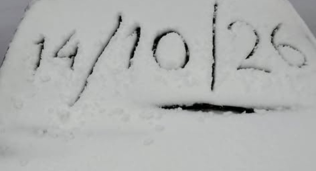 Στα λευκά ο Παρνασσός «winter is coming»