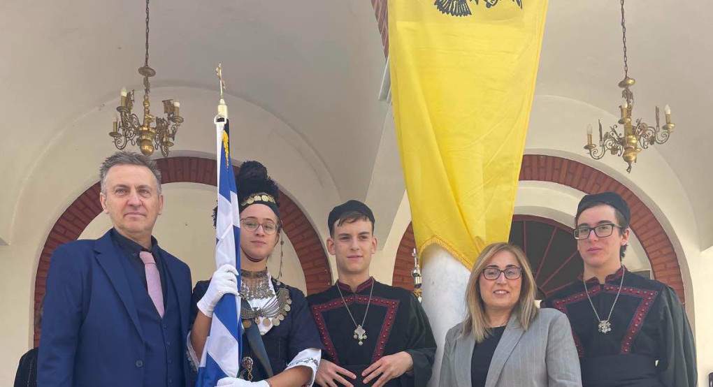 Στέλλα Αραμπατζή από την Αλεξάνδρεια: «114 χρόνια Ελευθερίας για την Αλεξάνδρεια και όλο το Ρουμλούκι!»