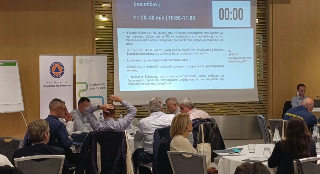 Συμμετοχή του Δήμου Έδεσσας στην άσκηση επί χάρτου "Αίολος 2026
