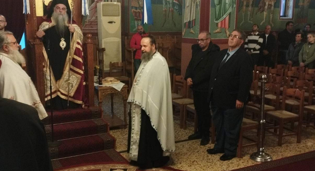 Πρόμαχοι Αλμωπίας: Πανηγυρικός Εσπερινός στον Άγιο Δημήτριο με τον Επίσκοπο Στέφανο – Παρών ο Ιορδάνης Τζαμτζής