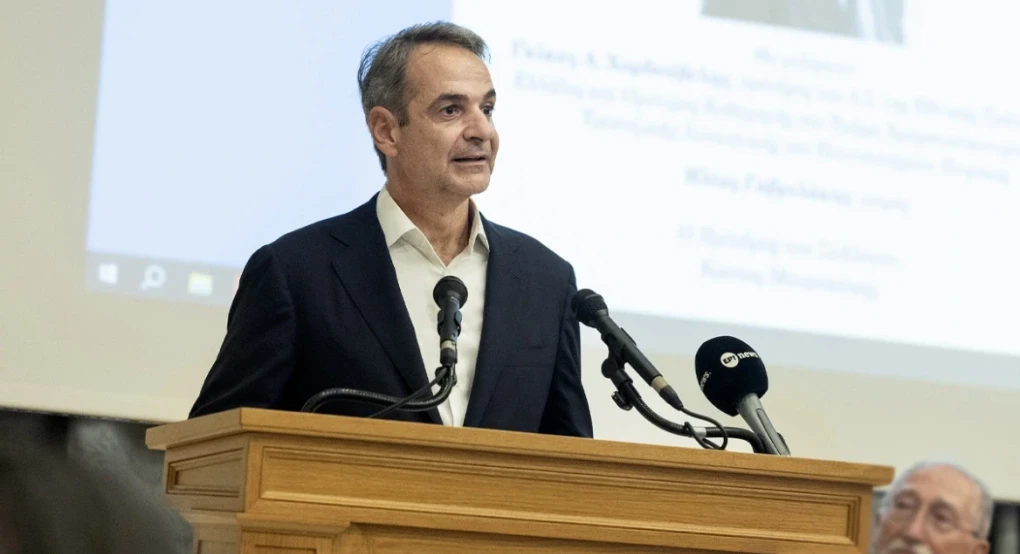 Σε εκδήλωση στα Χανιά για τον Μίνωα Ζομπανάκη ο Κυριάκος Μητσοτάκης: «Είχε το θάρρος να αποκαλέσει τη δανειακή εξάπλωση "ένα τέρας του Φρανκενστάιν"» είπε