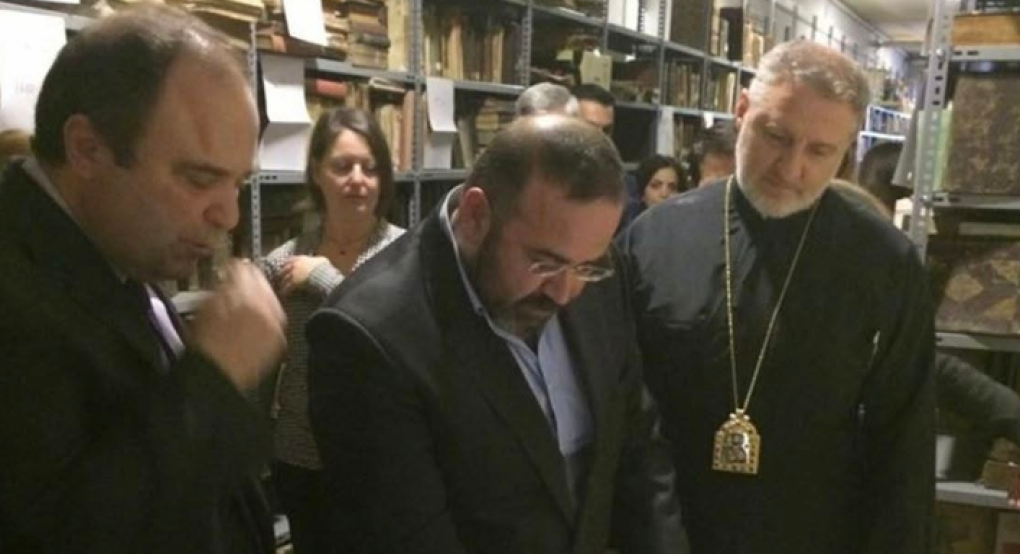 Δυτικό Πέλλας: Ο Δρ. Ιωάννης Κασσίδης στην καταλογογράφηση της Θεολογικής Σχολής της Χάλκης!