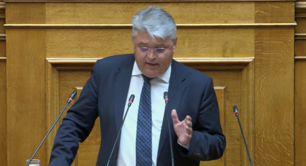 Δημήτρης Νατσιός από τη Βουλή: Ο Γεραπετρίτης απέτυχε παταγωδώς με το τουρκολιβυκό μνημόνιο