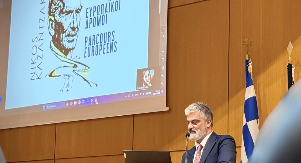 Γιαννιτσά: Σε συνέδριο για τον Καζαντζάκη ο Δ/ντής του "Αλεξάνδρειου" Δημοτικού Ωδείου Ι. Ανδρόνογλου