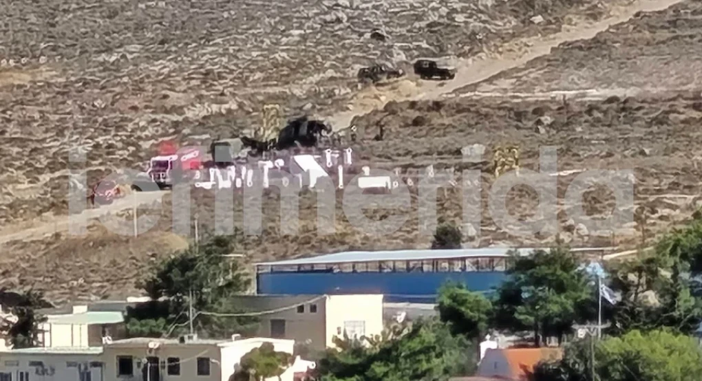Βαριά προσγείωση στρατιωτικού ελικοπτέρου στην Κάλυμνο -Έξι τραυματίες, οι τέσσερις μεταφέρονται στη Ρόδο