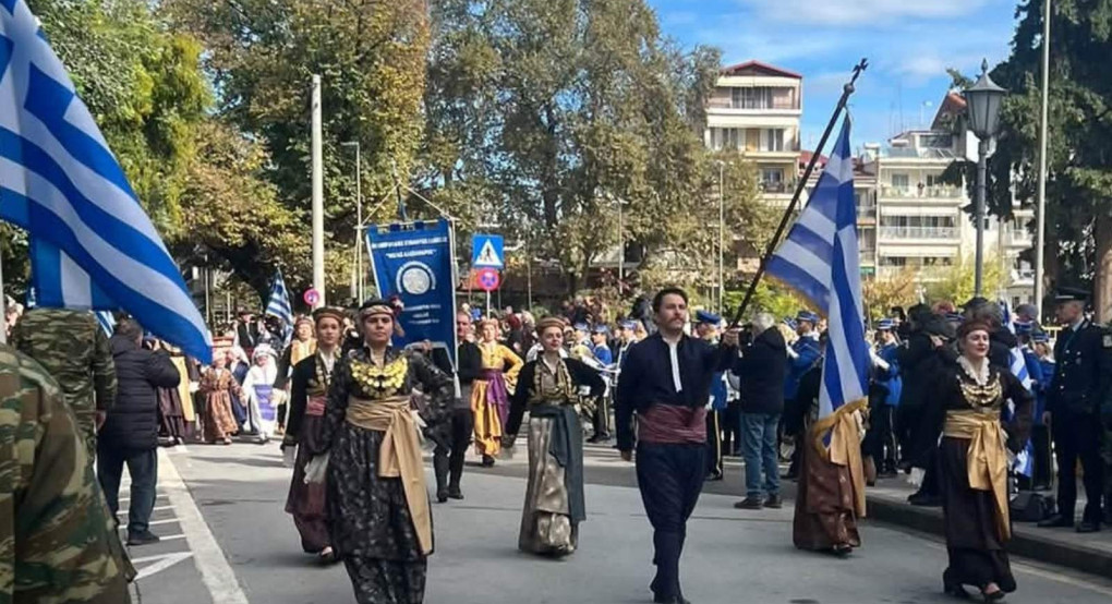 Με περηφάνια και σεβασμό στην παράδοση παρέλασε ο Φ.Σ.Ε. «Μέγας Αλέξανδρος» στην Έδεσσα