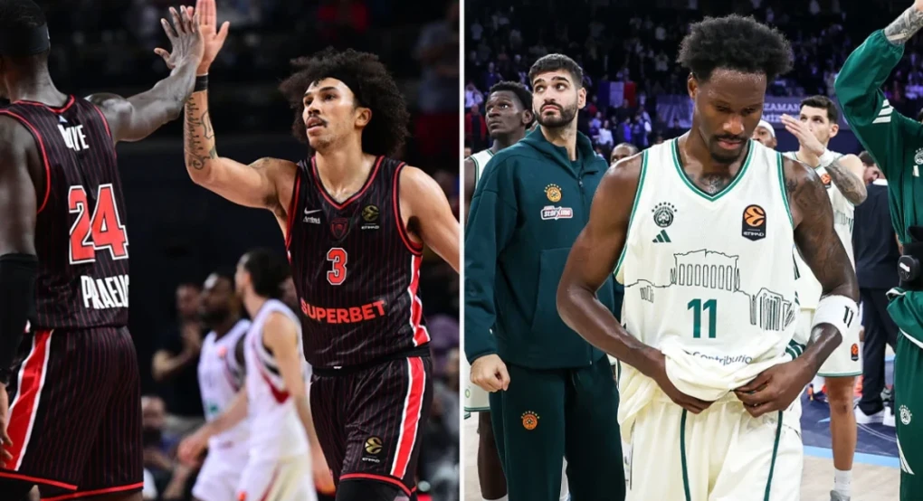 EuroLeague: Η νίκη του Ολυμπιακού επί της Αρμάνι και η ήττα του Παναθηναϊκού από την Εφές τους έφεραν συγκάτοικους στην κορυφή