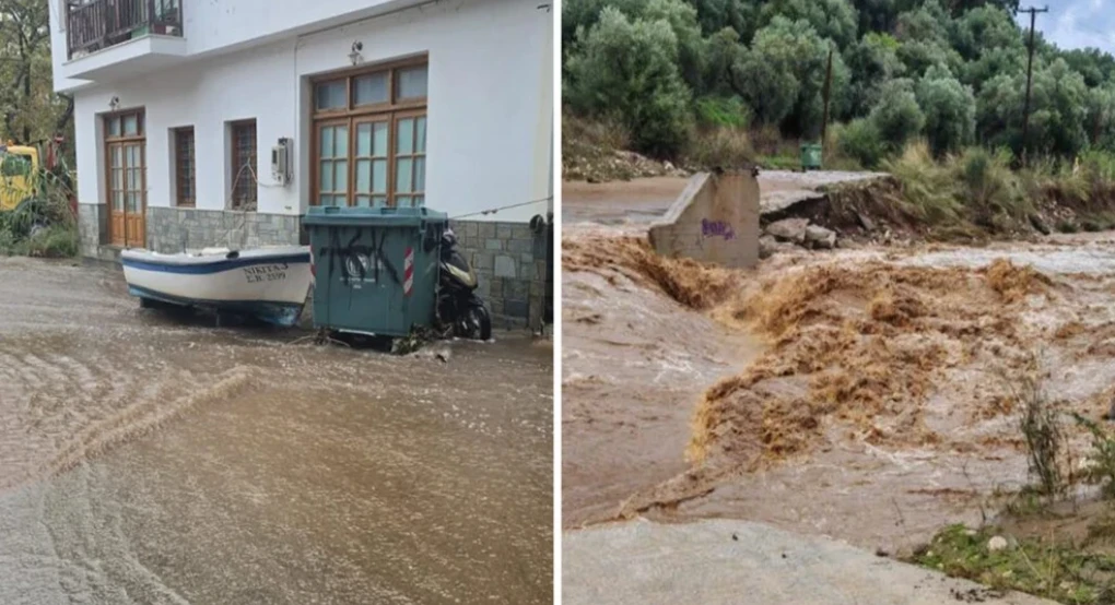 Πήλιο και Σκιάθος μετρούν τις πληγές τους από την κακοκαιρία: Κατέρρευσαν δρόμοι, πλημμύρισαν σπίτια, οικισμοί κόπηκαν στα δύο