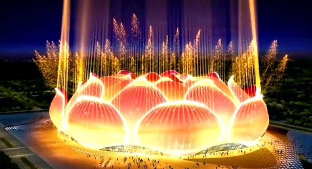 Το μεγαλύτερο γήπεδο στον κόσμο θα μοιάζει με άνθος λωτού (βίντεο)