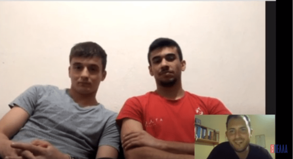 Οι Δημήτρης Ασλαμπάλογλου και Αλέξης Μεντής συζητούν με τον Στέφανο Μίντζα 