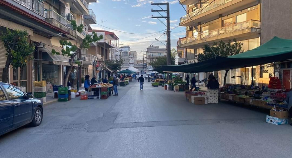 Ο Χρήστος Χατζηγιάννιδης για την επαναλειτουργία της λαϊκής αγοράς 