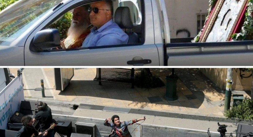 Η εύστοχη ανάρτηση του Ι Ν Αγιου Στέφανου Σκύδρας 