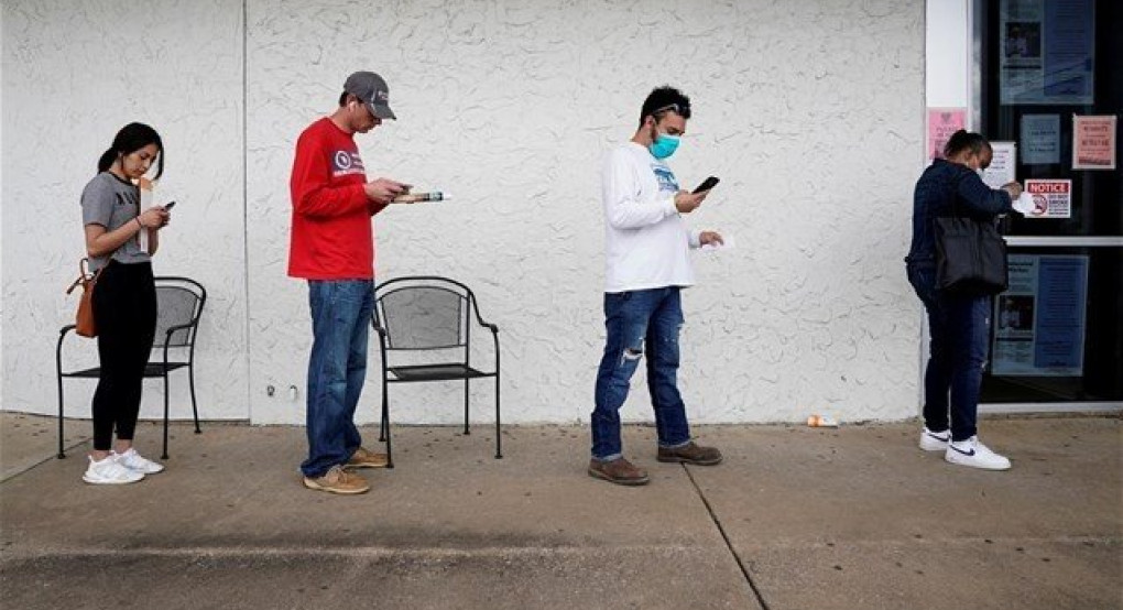 Πάνω από 3 εκατ. Αμερικανοί υπέβαλαν αίτηση για επίδομα ανεργίας την τελευταία εβδομάδα