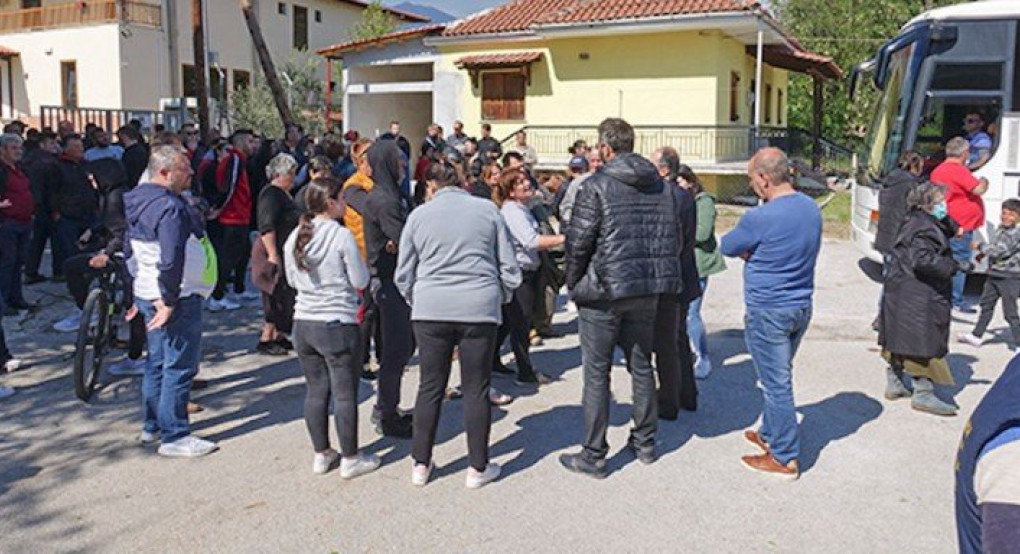 Κιλκίς: Διαμαρτυρίες κατοίκων για την επαναλειτουργία δομής φιλοξενίας μεταναστών στις Μουριές 
