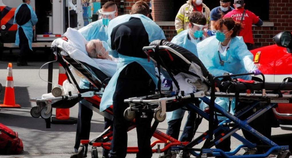 ΗΠΑ: 1.015 θάνατοι εξαιτίας της πανδημίας του κορωνοϊού σε 24 ώρες