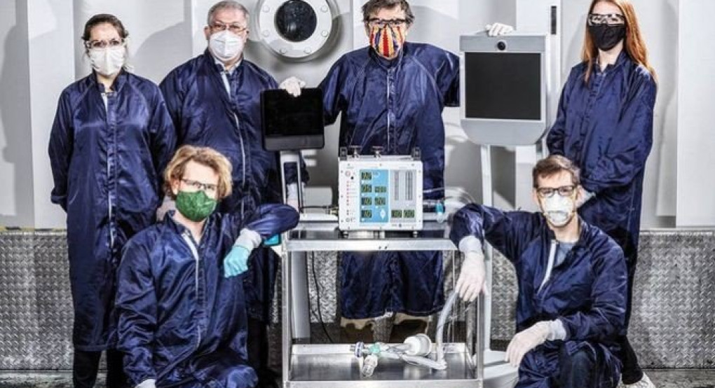 Μηχανικοί της NASA έφτιαξαν υπερσύγχρονο αναπνευστήρα μέσα σε 37 μέρες