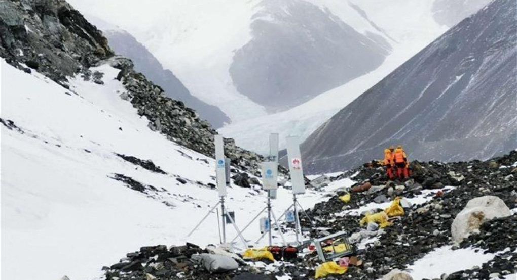 Οι China Mobile και Huawei εγκαθιστούν σταθμό βάσης 5G σε υψόμετρο 6.500 μέτρων