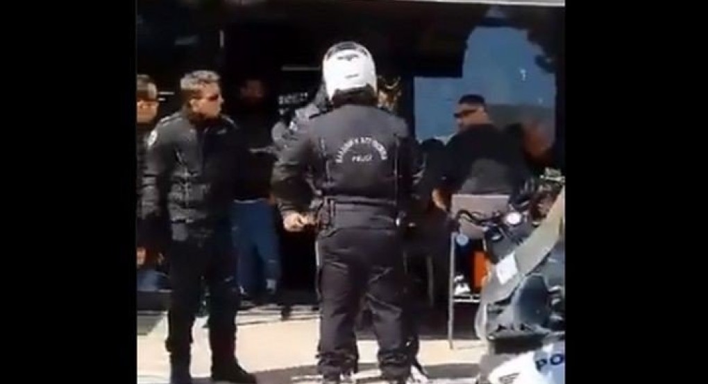 Ρόδος: "Μπράβος" τραμπουκίζει αστυνομικούς και δεν τον συλλαμβάνουν