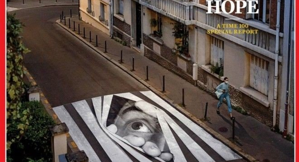 Περιοδικό ΤΙΜΕ: Το εξώφυλλο της ελπίδας